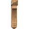 Ekena Millwork Imperial Arts and Crafts Rough Sawn Bracket w/ Offset Brace, Western Red Cedar, 8"W x 32"D x 38"H BKT0806X32X38IMP03RWR - alternate 4